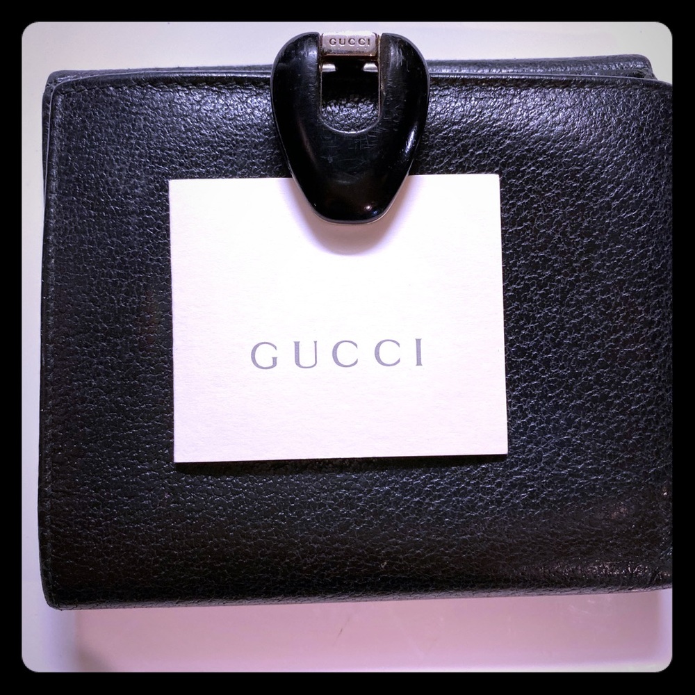 Gucci leather wallet